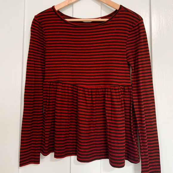 UO [Kimchi Blue] Women’s Babydoll Long-sleeve - Picture 1 of 3